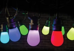 Vellight Tuya Led - 15 M - 15 Meerkleurige Lampen - Zwarte Draad - Smart New