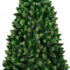 Veran Kunstkerstboom - Kerstboom - Binnen - Kunststof - Hoge Kwaliteit - Geen Verlichting - 220 Cm New