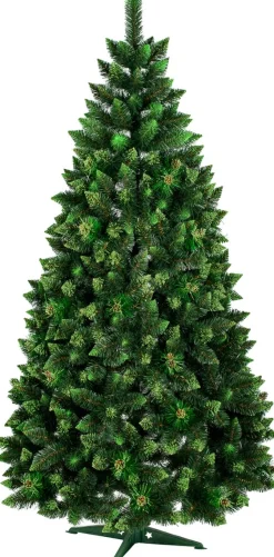 Veran Kunstkerstboom - Kerstboom - Binnen - Kunststof - Hoge Kwaliteit - Geen Verlichting - 220 Cm New