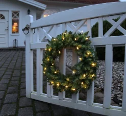 Star Trading Kerstkransen></noscript>Verlichte Kerstkrans 