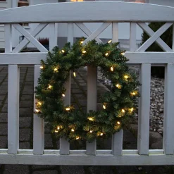 Star Trading Kerstkransen></noscript>Verlichte Kerstkrans 