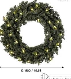 Star Trading Kerstkransen></noscript>Verlichte Kerstkrans 