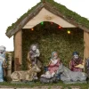 Feeric lights u0026 Christmas Kerststallen>Verlichte Kerststal Met Beelden - L32 X B13 X H20 Cm - Op Batterij