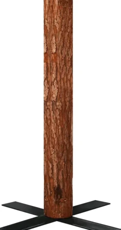 VidaLife Kerstboom Met Led's En Hout En Dennenappels Smal 180 Cm Groen Outlet