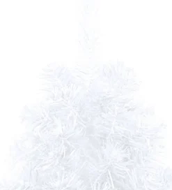 VidaLife Kunstkerstboom Half Met Led's En Kerstballen 180 Cm Wit Clearance