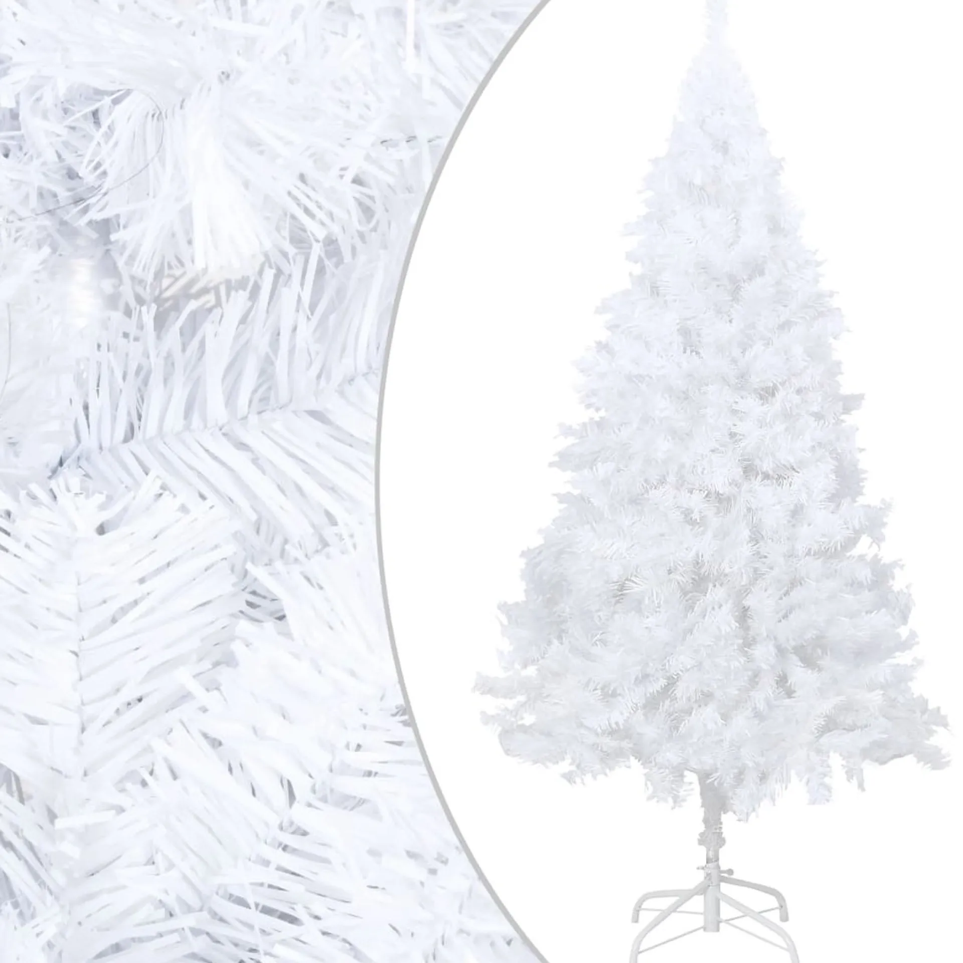 VidaLife Kunstkerstboom Met Led's En Dikke Takken 210 Cm Wit Best Sale