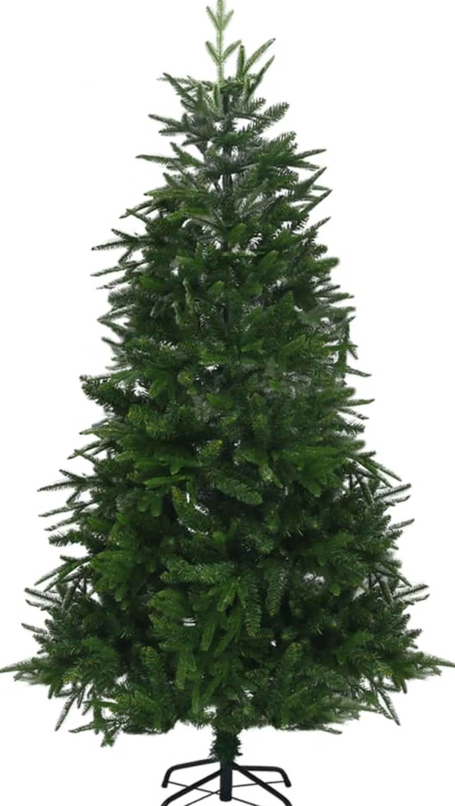 VidaLife Kunstkerstboom Met Led's En Kerstballen 210 Cm Pvc En Pe Groen Cheap