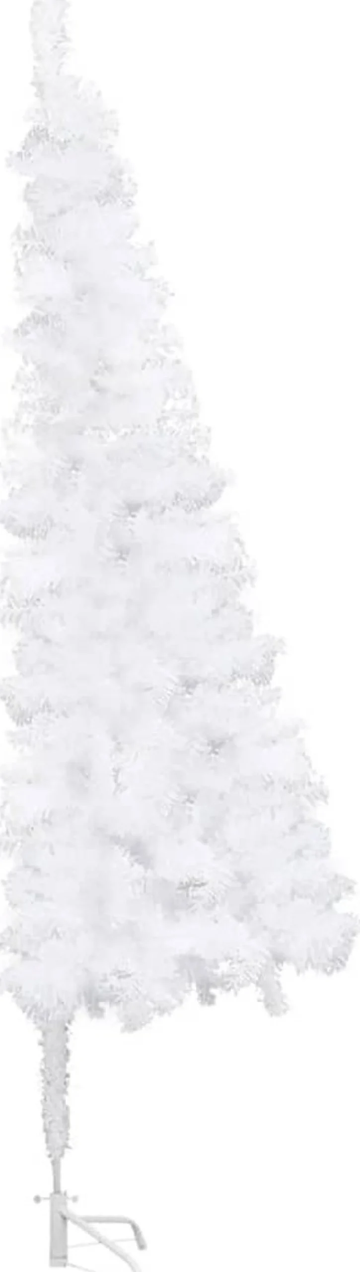 VidaLife Kunstkerstboom Met Led's Hoek 180 Cm Pvc Wit Best