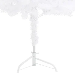 VidaLife Kunstkerstboom Met Led's Hoek 180 Cm Pvc Wit Best