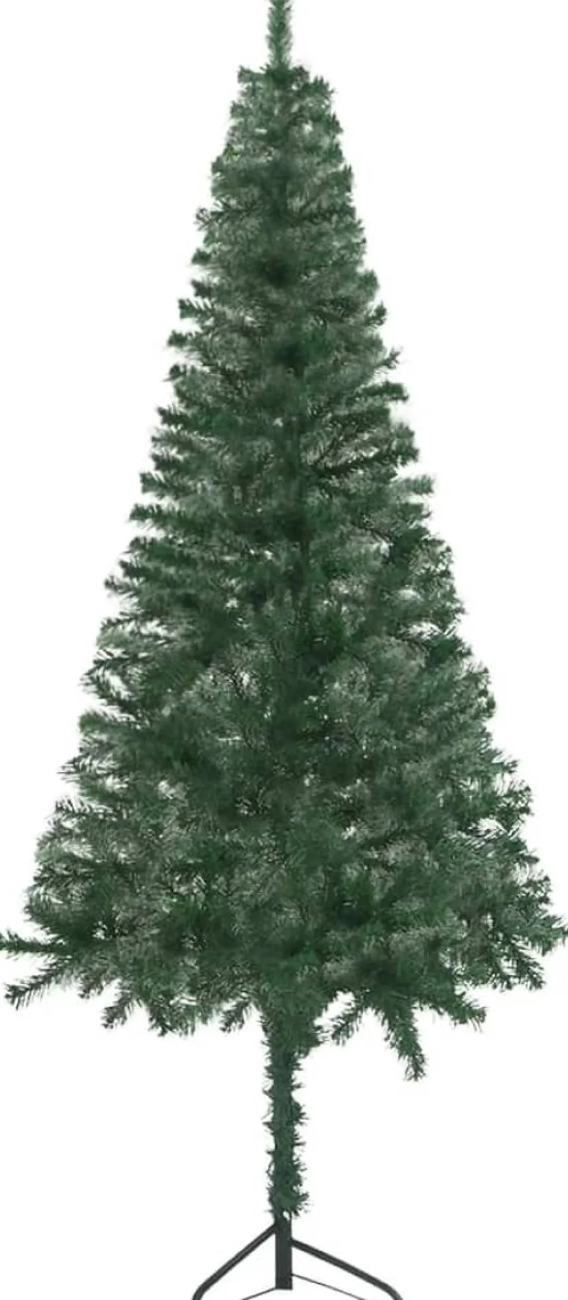 VidaLife Kunstkerstboom Met Led's Hoek 150 Cm Pvc Groen Clearance