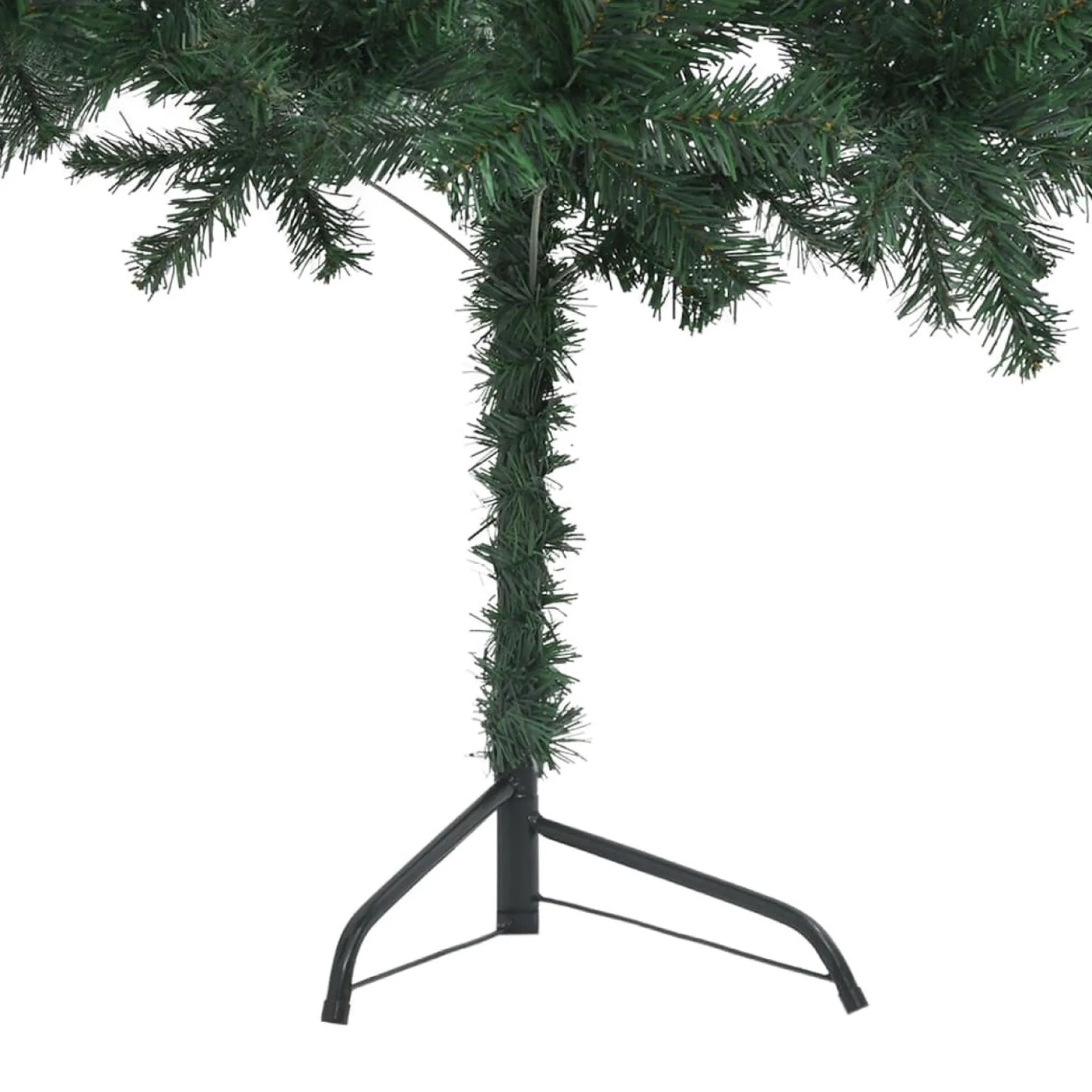 VidaLife Kunstkerstboom Met Led's Hoek 150 Cm Pvc Groen Clearance