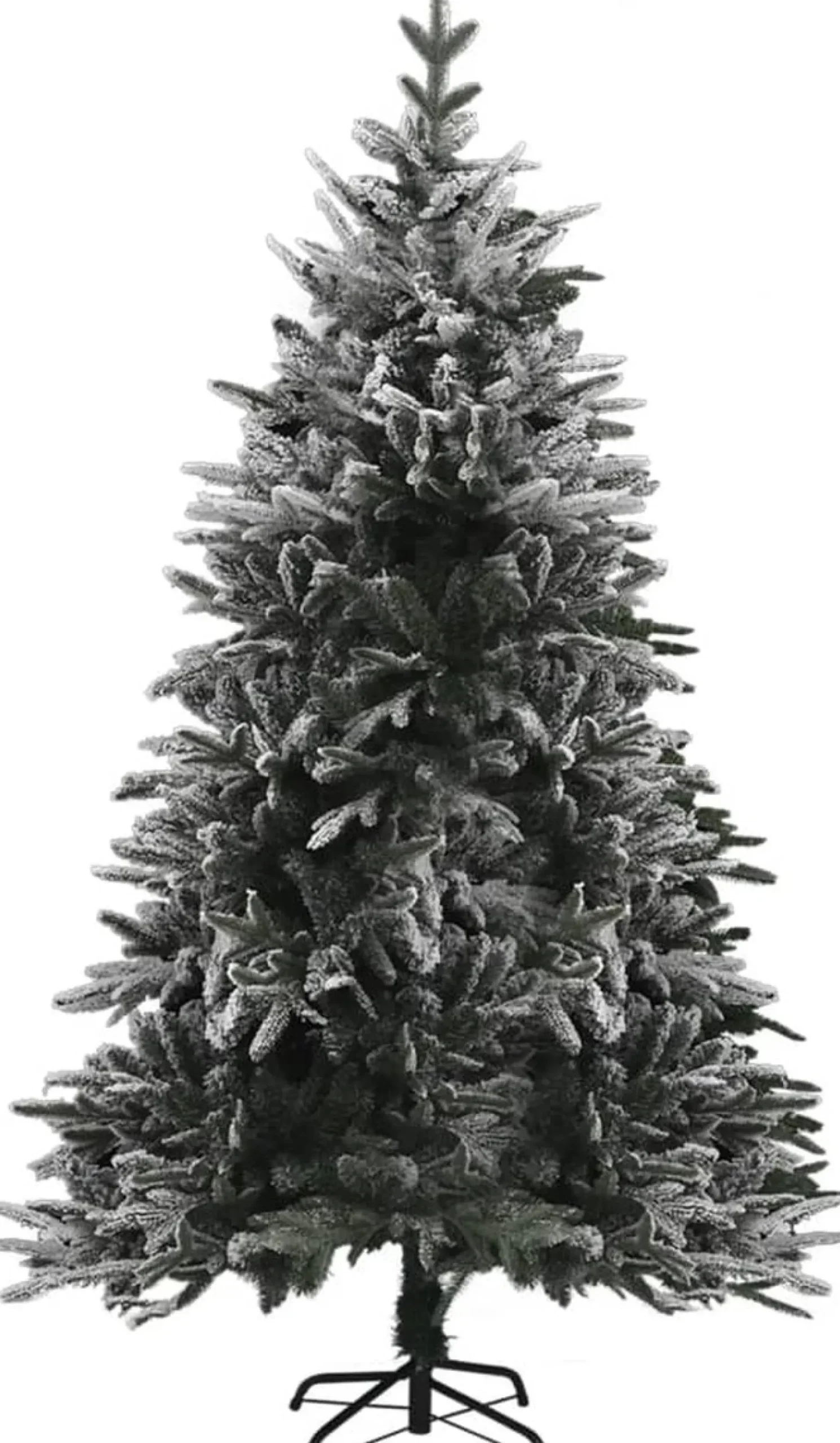 VidaLife Kunstkerstboom Met Led's, Kerstballen En Sneeuw 180 Cm Pvc Pe Flash Sale