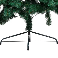 VidaLife Kunstkerstboom Met Led's En Standaard Half 210 Cm Pvc Groen Clearance