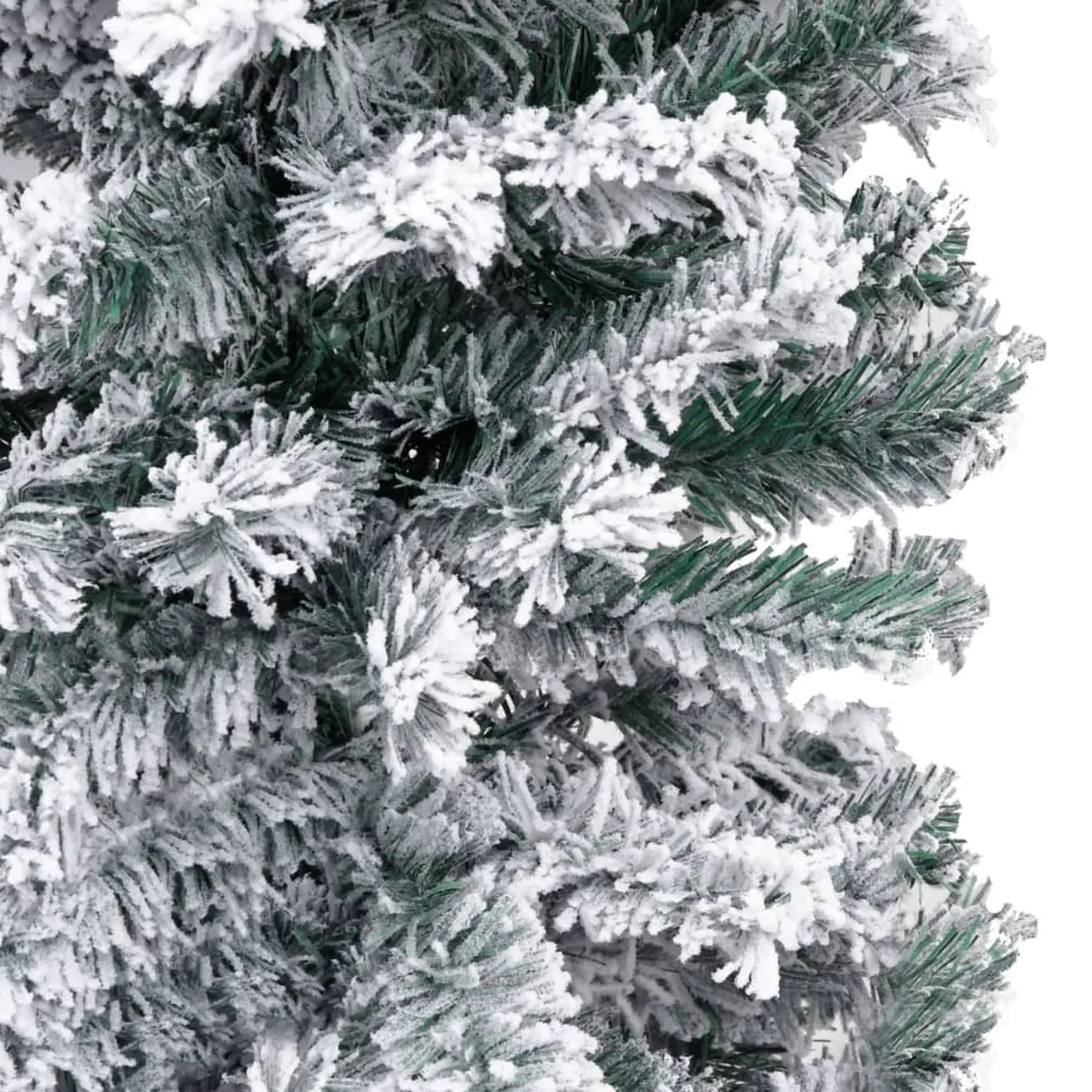 VidaLife Kunstkerstboom Met Sneeuw Smal 210 Cm Pvc Groen Hot