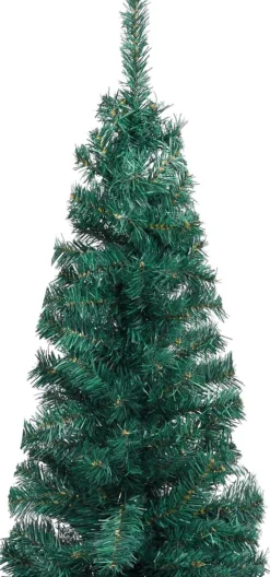 VidaLife Kunstkerstboom Met Standaard Smal 120 Cm Pvc Groen Hot