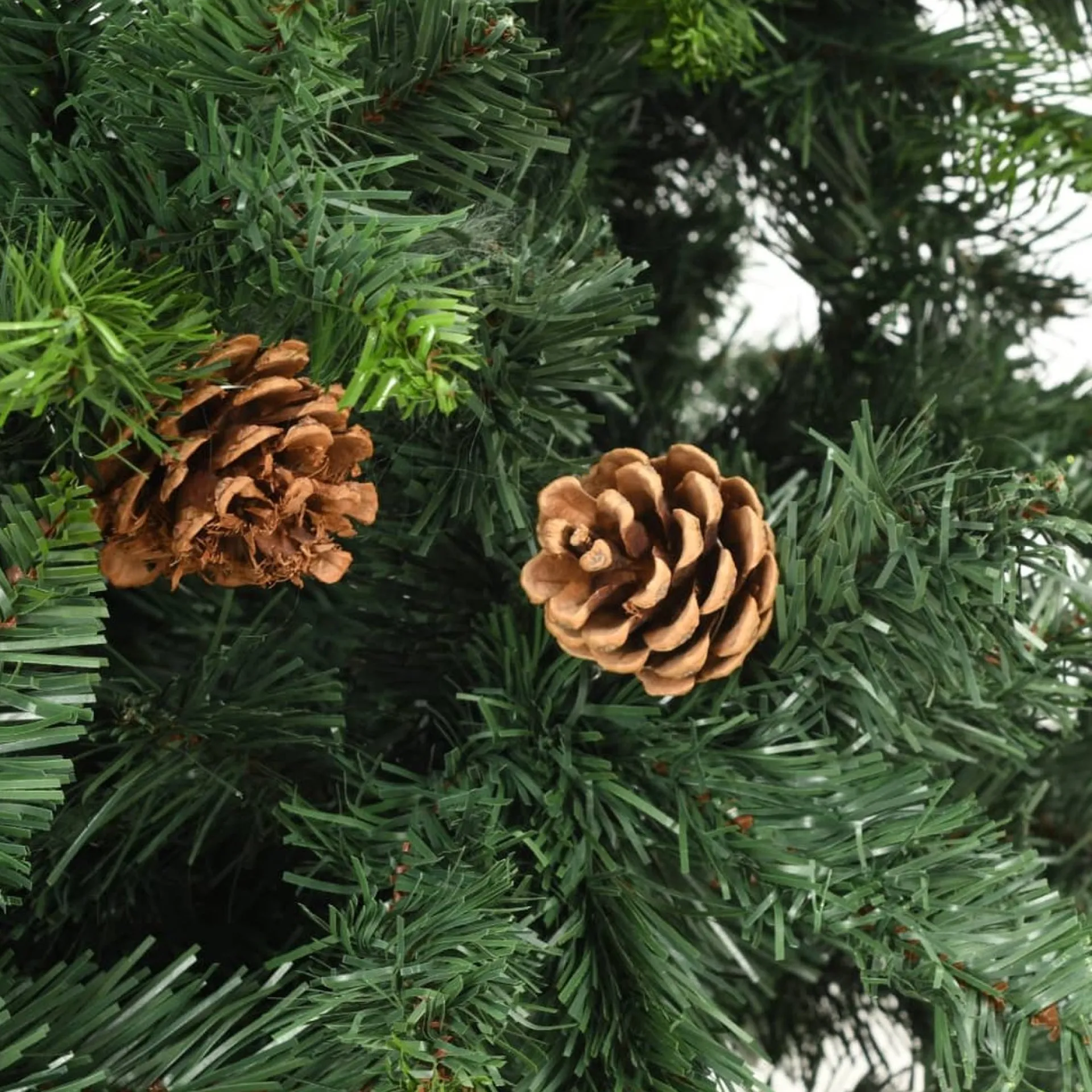 VidaLife Kunstkerstboom Met Dennenappels 150 Cm Groen Best