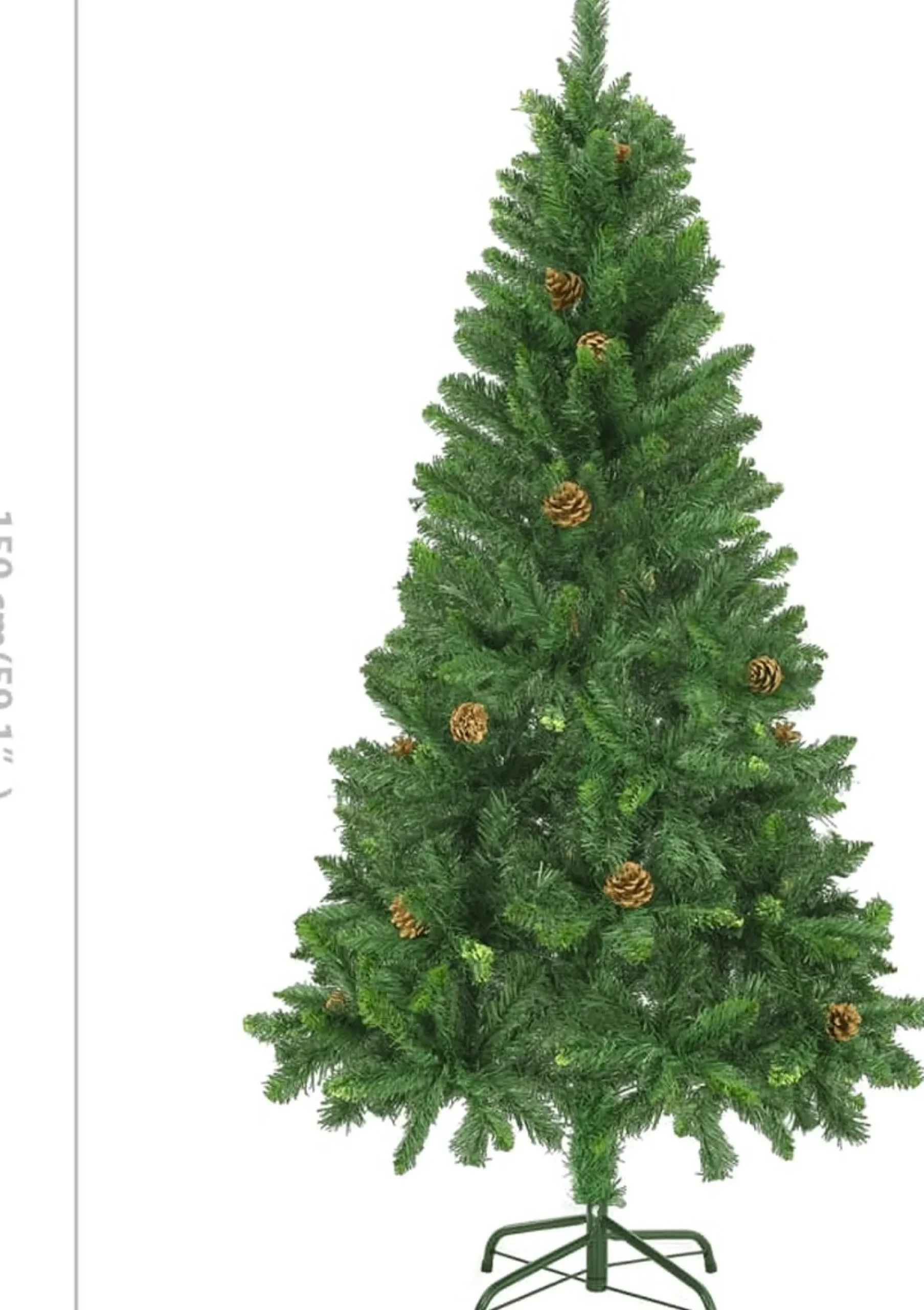 VidaLife Kunstkerstboom Met Dennenappels 150 Cm Groen Best