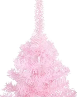 VidaLife Kunstkerstboom Met Standaard 210 Cm Pvc Roze Flash Sale