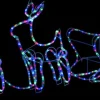 vidaXL Buitenkerstversiering Rendier En Slee 576 Led's Online