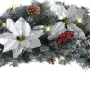 vidaXL Guirlandes> Kerstboog Met Led-Lampjes 90 Cm Pvc Groen