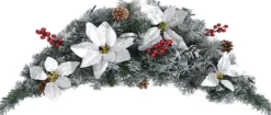 vidaXL Guirlandes></noscript> Kerstboog Met Led-Lampjes 90 Cm Pvc Groen