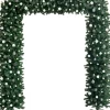 vidaXL Kerstboog Met Led's En Kerstballen 240 Cm Groen New