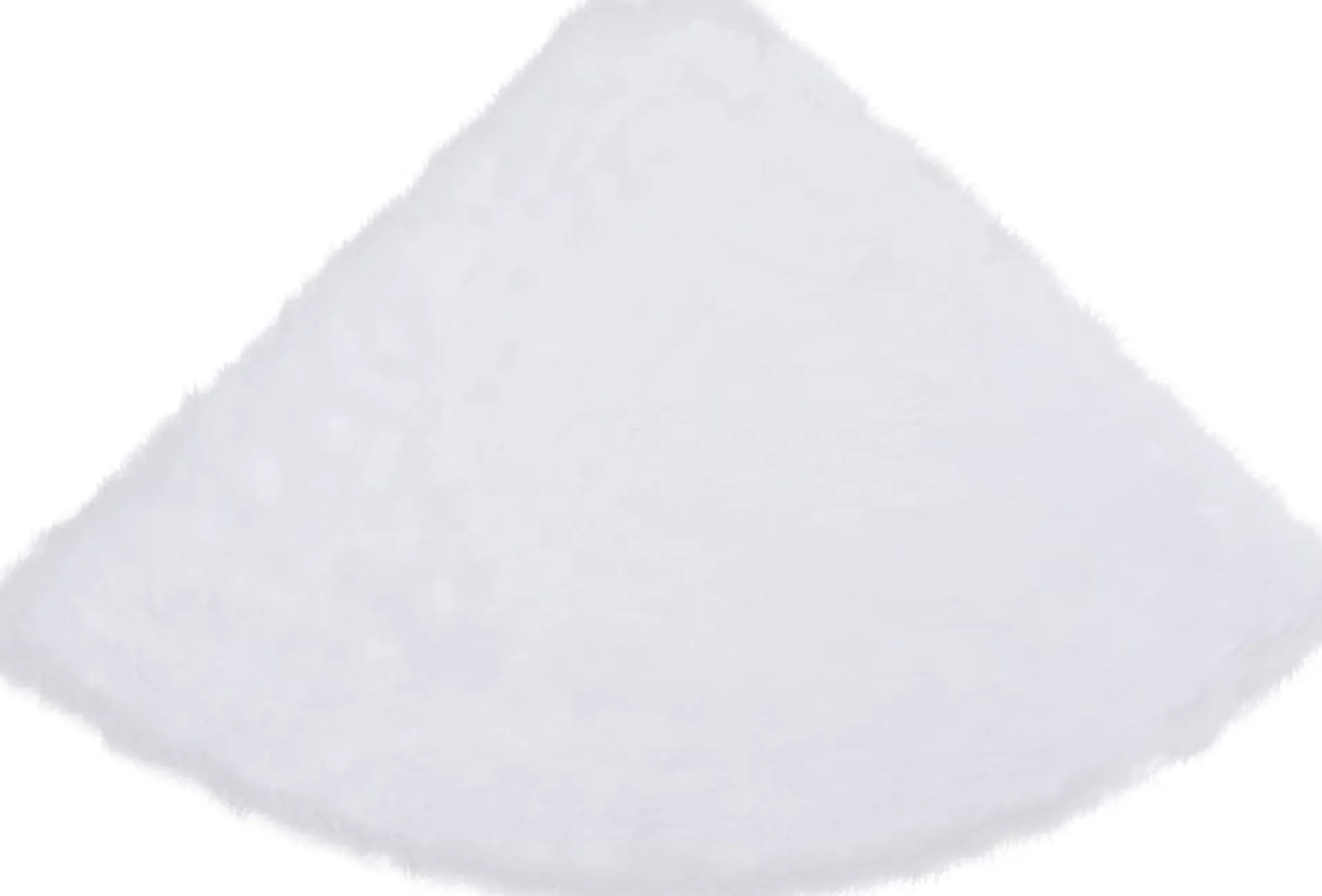 vidaXL Kerstboomrok 90 Cm Kunstbont Wit Outlet