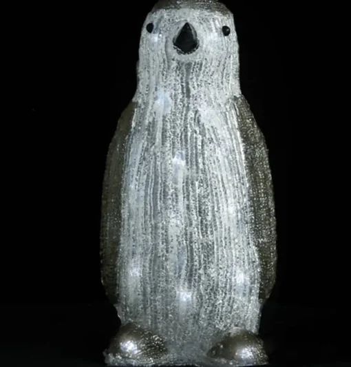 vidaXL Kerstfiguur Pinguin Led Binnen En Buiten 30 Cm Acryl Discount
