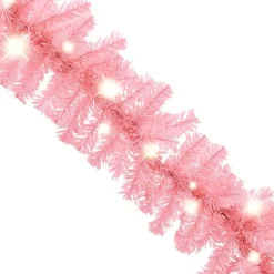 vidaXL Guirlandes></noscript> Kerstslinger Met Led-Lampjes 5 M Roze