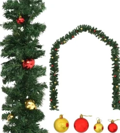vidaXL Guirlandes></noscript> Kerstslinger Met Led-Lampjes 5 M