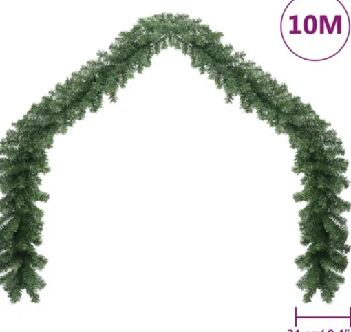 vidaXL Guirlandes> Kerstslinger Met Led-Lampjes 10 M