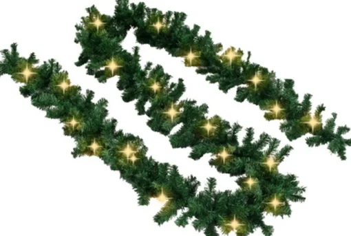 vidaXL Guirlandes> Kerstslinger Met Led-Lampjes 10 M