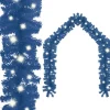 vidaXL Guirlandes> Kerstslinger Met Led-Lampjes 5 M Blauw