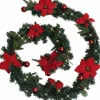 vidaXL Guirlandes> Kerstslinger Met Led-Lampjes 2.7 M Pvc Groen