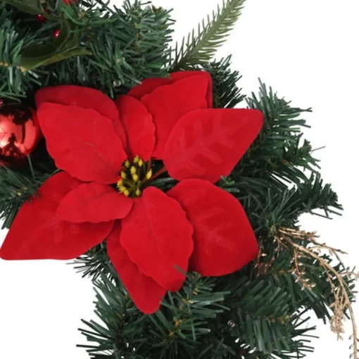 vidaXL Guirlandes> Kerstslinger Met Led-Lampjes 2.7 M Pvc Groen