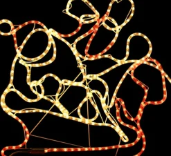 vidaXL Kerstverlichting 6 Rendieren En Slee 2160 Led's Xxl 7 M Best