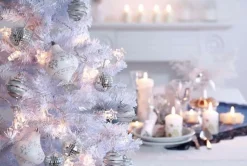 vidaXL Kunstkerstboom Met Stalen Standaard 910 Takken 210 Cm Store