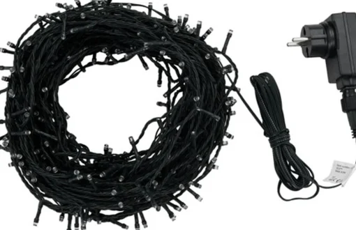 vidaXL Lichtsnoer Met 1000 Led's Met 8 Lichteffecten Ip44 100 M Warmwit Best