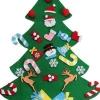 Hs Kerstbeelden>Vilten Kerstboom - Kerstboom Van Vilt - Vilten Kerstboom Voor Kinderen - Kerstboom - Kerstversiering - Kerstboom Kind - Vilten Kerstboom - Kerstversiering - Kerstspeelgoed