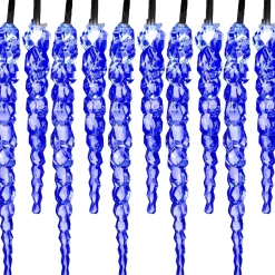 VOTRONIC Voltronic Kerstverlichting - Ijspegel Verlichting - 40 Ijspegels - 10.5 Meter Kabel - Blauw Fashion