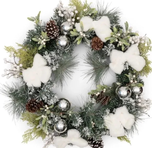 Riviera Maison Kerststukjes>Warm Wishes Wreath Dia 65 Cm