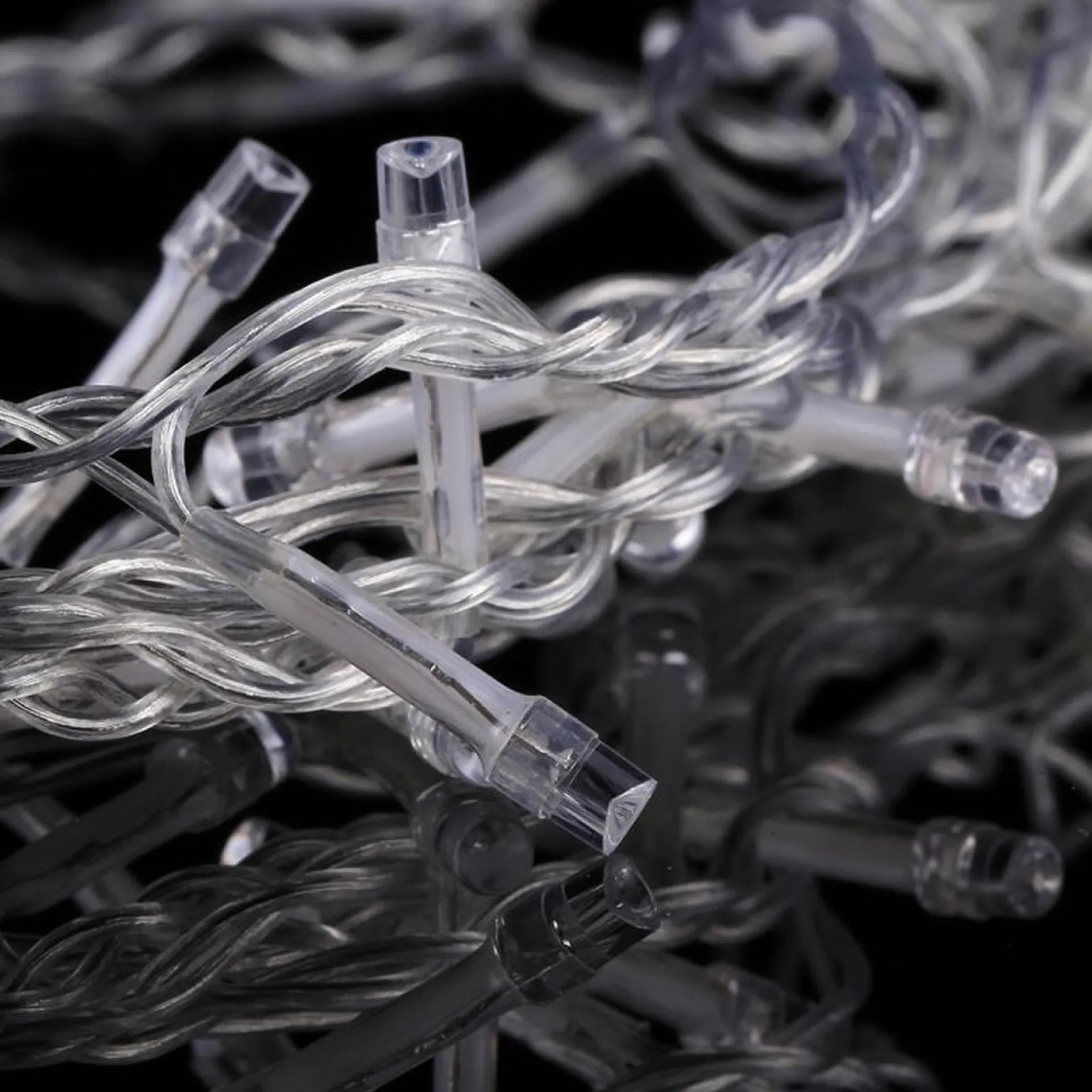 Merkloos Waterdichte String Licht Lengte: 10M 100 Led Light Met Controller Knipperen / Vervagen / Jagen Effect Ac 220V Eu Plug(Blue Light) Outlet