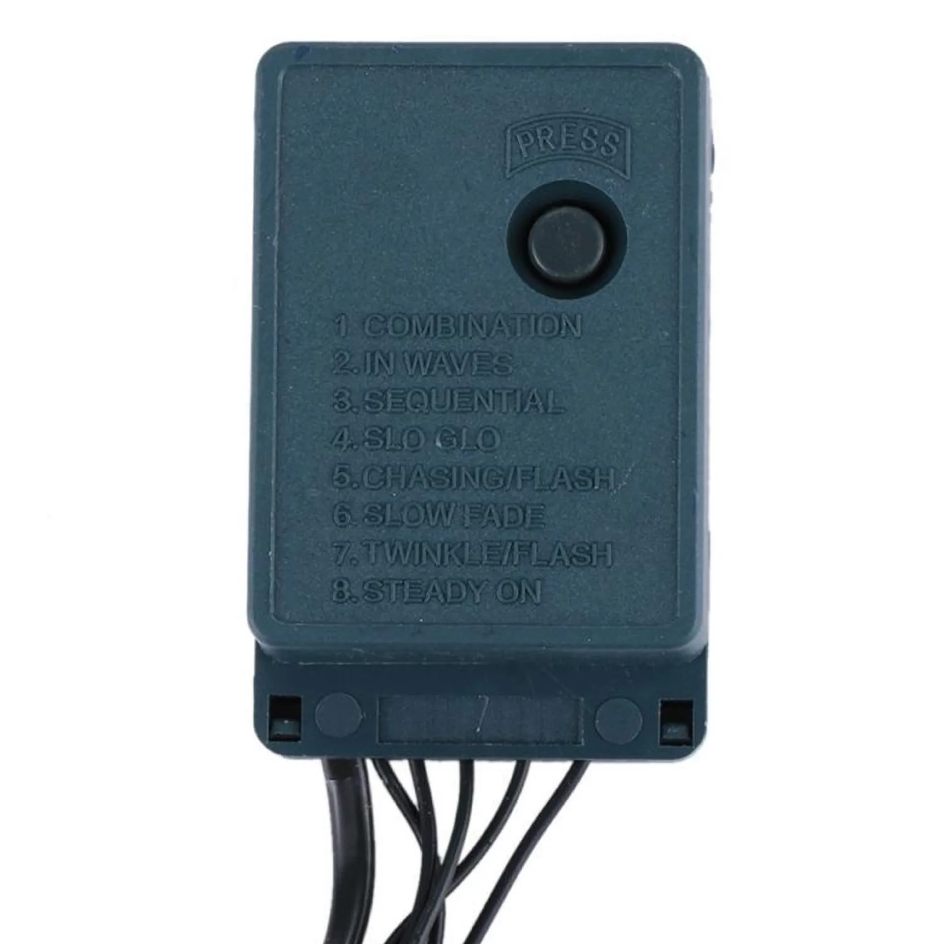 Merkloos Waterproof String Light, Lengte: 10 M, 100 Leds String Light Met End Joint & Controller, Knipperend / Fading / Chasing Effect, Eu-Stekker, Ac 220V Shop