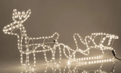 DecorativeLIghting Westfalia Buitenverlichting - Rendier Met Slee - Warm Wit Sale