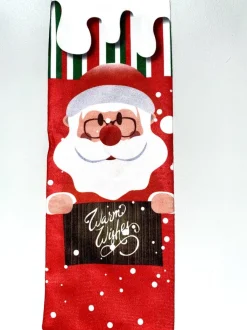 Non Merk Kerstsokken></noscript>Wijnflessok 3 Stuks - Kerstsok- Kerstdecoratie- Diner- Wijn- Fles- Kerstcadeau- Wijnfleshouder