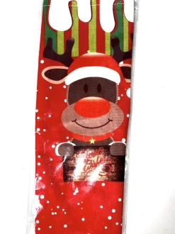 Non Merk Kerstsokken>Wijnflessok- Kerstsok- Kerstdecoratie-Diner- Wijn- Fles- Kerstcadeau- Wijnfleshouder