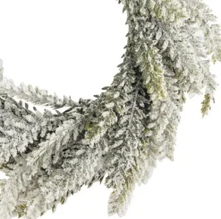 Naturn Christmas Kerstkransen></noscript>Witte Sneeuw Kerstkrans O 40 Cm Van | Ronde Krans | Kerstdecoratie Deurkrans | Kerstcadeau | Kransen Voor De Kerst | Kerstversiering Kransen | Wit