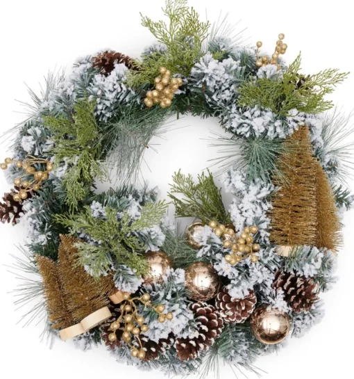 Riviera Maison Kerststukjes>Wonderful Christmas Wreath 70Cm