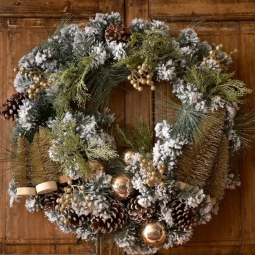 Riviera Maison Kerststukjes>Wonderful Christmas Wreath 70Cm