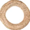 Merkloos Kerstkransen>2X Decoratie Krans Van Stro 40 Cm - Diy Kransen Maken - Kerst Deurkrans - Herfststukje Maken